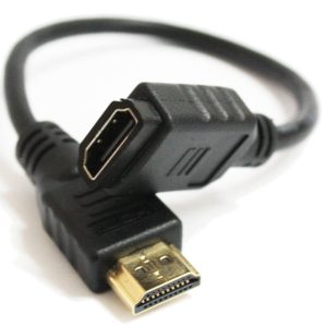 Hdmi Dişi Hdmi Erkek Uzatma Kablosu 25Cm