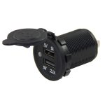 Pano Tipi USB IC-266C  8-32 Volt Kulaksız 30 Mm