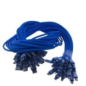 Iphone Şarj Ve Data Silikon Kablosu Mavi 5*Li Paket (5 Adet)110cm