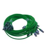 Iphone Şarj Ve Data Silikon Kablosu Yeşil 5*Li Paket (5 Adet)110cm