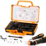 Jakemy JM-6111 Profesyonel Tornavida Seti 69 Parça Kutulu