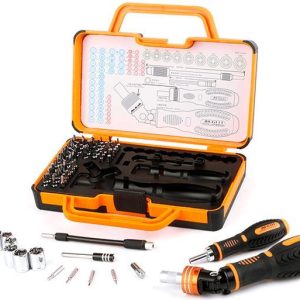 Jakemy JM-6111 Profesyonel Tornavida Seti 69 Parça Kutulu