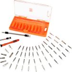 Jakemy JM-8126 58 Parça Profesyonel Tornavida Seti