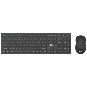 Lenovo Lecoo KW201 Kablosuz Q Klavye - Mouse Set Siyah
