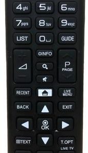 Lg Led Lcd Tv Kumandası İnfo Tuşlu