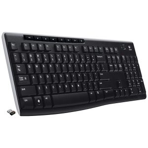 Logitech K270 Kablosuz USB Q TR Multimedya Siyah Klavye