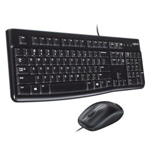 Logitech MK120 Usb Q Siyah Kablolu Klavye + Mouse Set