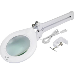 Luma Geniş Mercekli Masaya Bağlanabilir Büyüteç | Ayarlanabilir Led Işığı