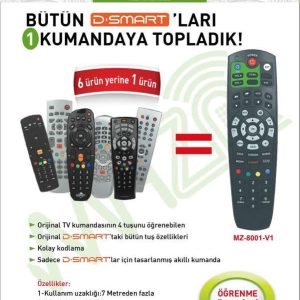 MAZA D-SMART+TV AKILLI KUMANDA