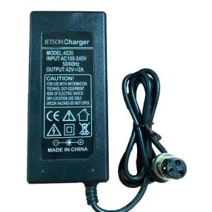 Onvo OV006 OV007 Modelleriyle Uyumlu 42V-2A Scooter Şarj Cihazı Jetson