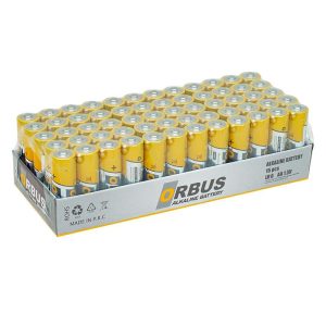 Orbus KLRORB-LR06-4B 1.5V AA 60 Adet 4'lü Paket Alkalin Kalem Pil