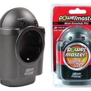 Powermaster Gmx-100H Tekli Akım Korumalı Priz