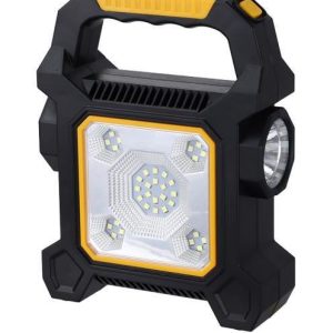 Powermaster JY-258C 3 Kademeli̇ Şarjlı Çok Fonksiyonlu Solar Işıldak