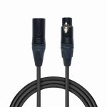 MagicVoice LD381 2 Metre Canon XLR Dişi - Canon XLR Erkek Stereo Plastik Jak Mikrofon Ses Kablosu