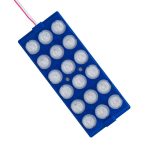 Powermaster 12 Volt 6 Watt Mavi 18 Ledli 2'li Paket Yanıp Sönen Modül Led