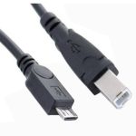 PowerMaster PM-16019 Micro USB TO USB-B 1.5 Metre Yazıcı Kablosu