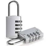 PowerMaster PM-24698 Asma Güvenlik Kilidi Bavul Dolap Kilit 4 Basamaklı Haneli