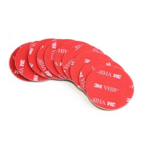 PowerMaster PM-25708 50mm Yuvarlak 3m Çift Taraflı Bant (10'lu Paket) - Yapışkan Bandı