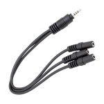 Powermaster Kulaklık Mikrofon Çoklayıcı 3 Port 3.5 Mm Splitter Çevirici Dönüştürücü Adaptör PM-4871