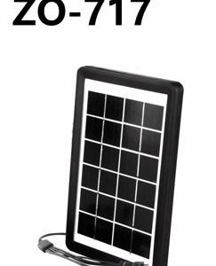 PowerMaster ZO-717 Güneş Panelli Şarj Ünitesi