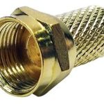 Prolink PR-F03 F Konnektör (Erkek), Rg6, Altın (20 Adet)