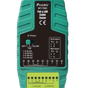 Proskit MT-7063 PoE & Lan Kablo Test Cihazı,Kablo Bulucu,Kablo İzleyici