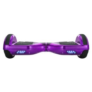 Smart Balance CS-600P Elektrikli Kaykay Hoverboard 6.5 inch Parlak Kasa Mor - Taşıma Çantası Hediye