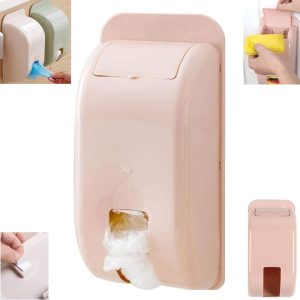 Sunup SN-27113 Duvara Monteli Çöp Poşeti Saklama Kutusu