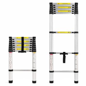 Sunup SN-29687 3 Metre Geri Çekilebilir Merdiven Karavan & Tekne Katlanır Alüminyum