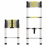 Sunup SN-29689 6.2 Metre Geri Çekilebilir Merdiven Karavan & Tekne Katlanır Alüminyum