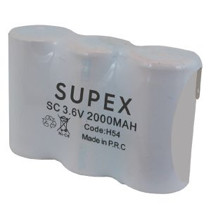 Supex 3'lü Yanyana 3.6V 2000 mA Süpürge Pili