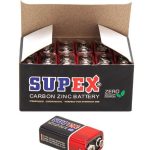 Supex 6F22 9 Volt Pil 12 'Li Paket