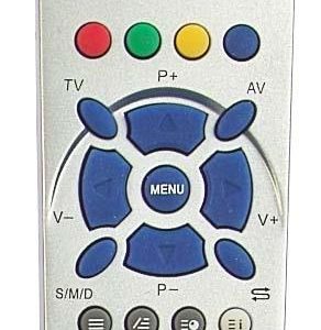 Telefunken Yeni Küçük Gri Televizyon Kumandası 733