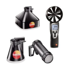 Testo 417-2 Menfez Çıkışları için Anemometre Seti
