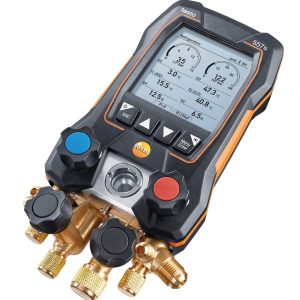 Testo 557S Akıllı Dijital Manifold Seti - 4 Yollu Valf