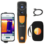 Testo 860İ Akıllı Termal Kamera Sıcaklık ve Su Kaçağı Tespit Cihazı | Çantalı Set