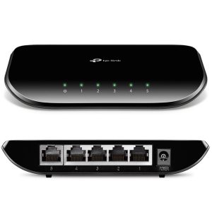 TP-Link TL-SG1005D 5 Port 10/100/1000 Mbps Gigabit Ethernet Switch