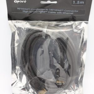 TTAF Hdmi Kablo 90 Derece - 180 Derece Açılı Konnektör 1.5Mt.