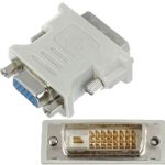 Vga Dişi DVI Erkek 24+1 Dönüştürücü Aparat