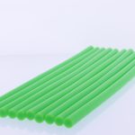 Winnboss Sıcak Silikon Mum Çubuk Yeşil - Kalın 11x300mm 10*lu Paket