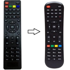 Mersat Sigma Uydu Alıcı Kumandası