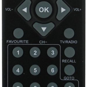 Yumatu Mini Hd Slim Displaylı Uydu Kumandası 1609